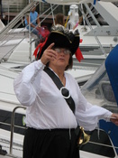 Infamous capt'n Angela... dread pirate of the seas